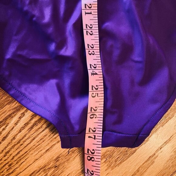 Subtle Shaper Purple one piece Leotard - Picture 9 of 10